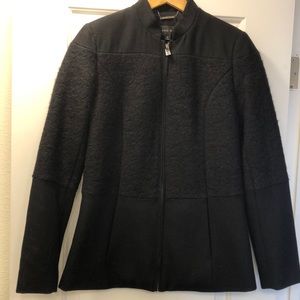 Antonio Melani wool blend jacket, black